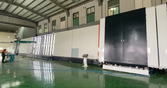 8 - 10m/min Línea de producción automática de vidrio aislante de tamaño Jumbo Línea IG