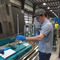cadena de producción de cristal aislador de la lavadora vertical del vidrio 6m/min doble vidriera