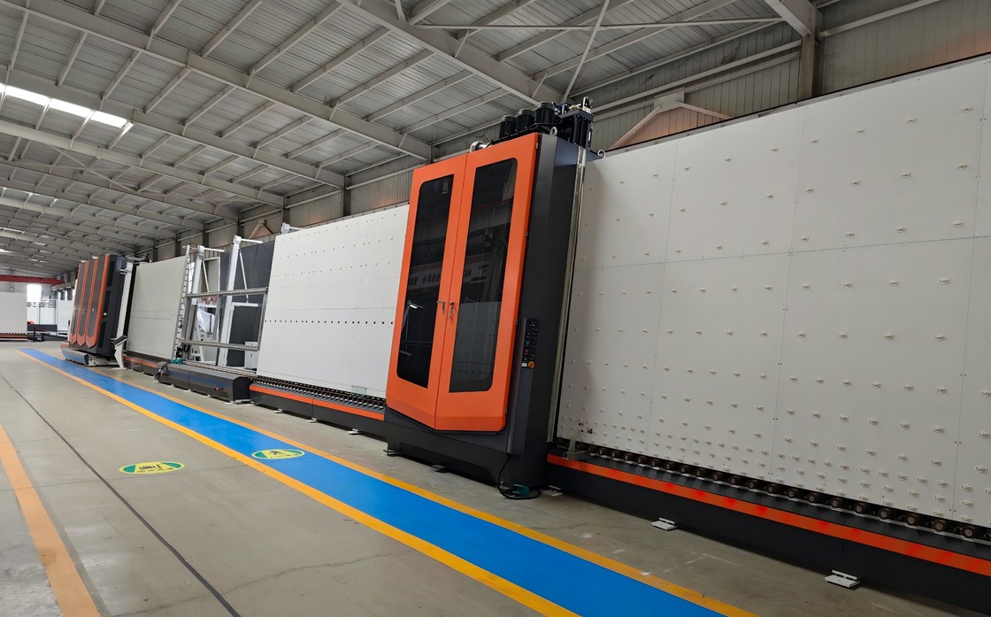 Cadena de producción de cristal aislador de la doble vidriera tamaño enorme 3300*7000m m