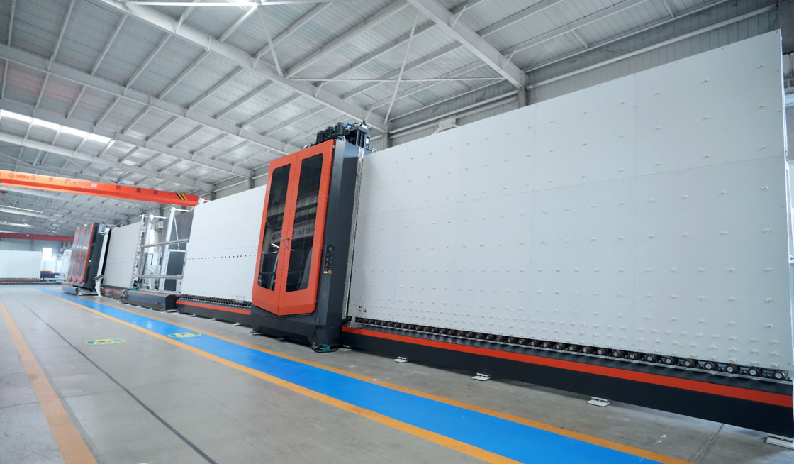 Cadena de producción de cristal aislador de la doble vidriera tamaño enorme 3300*7000m m