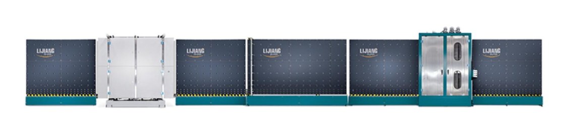 El PLC controla la cadena de producción de cristal aislador para el vidrio doble, vidrio triple