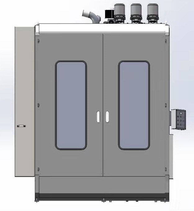 máquina de limpieza de 25m m para la limpieza y secar un vidrio superficial más bajo de la parte superior LOW-E