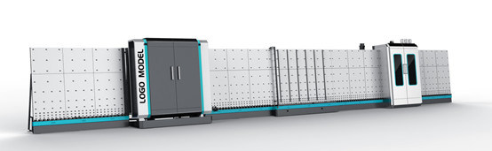 El PLC controla la cadena de producción de cristal aislador para el vidrio doble, vidrio triple