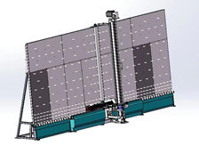 Borde vertical inteligente que suprime la máquina para el punto bajo - vidrio de E y vidrio de la doble vidriera