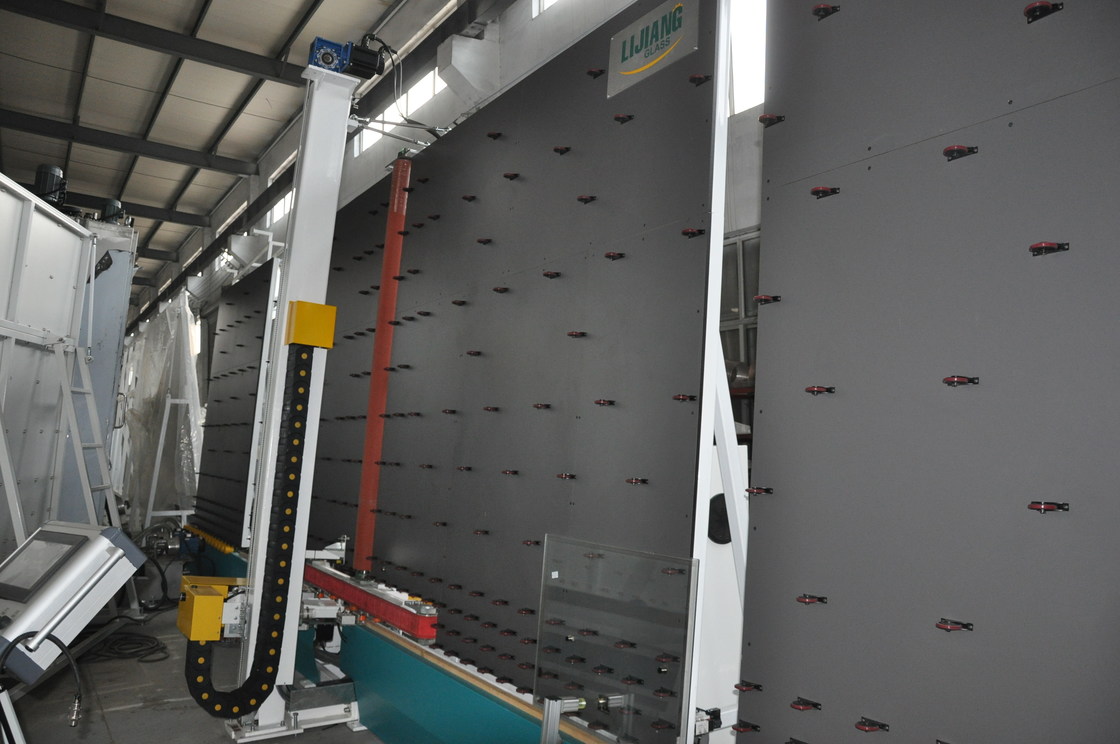 Máquina de pulir del borde de cristal vertical automático con el CE para la producción de cristal aislador