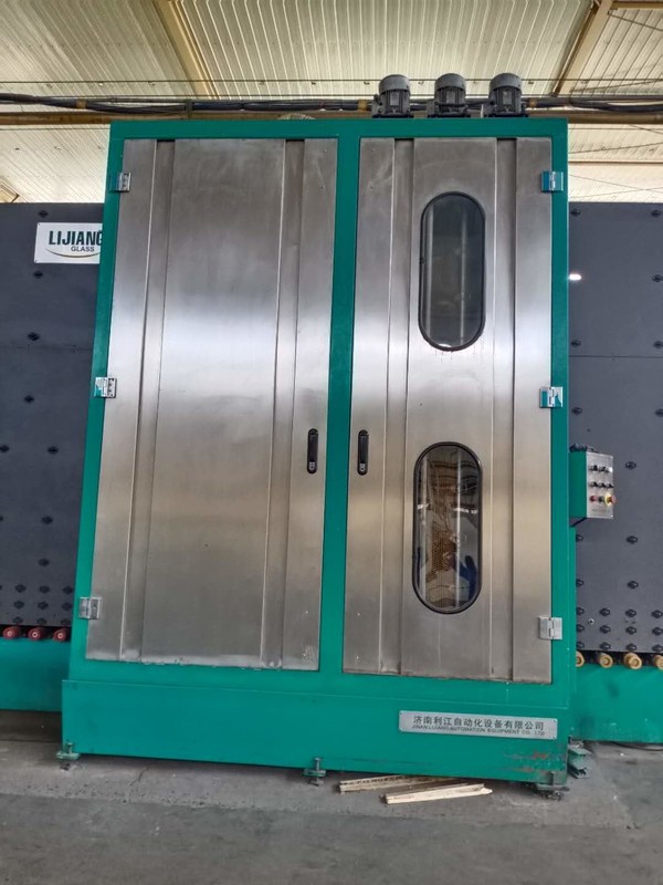 Lavadora de cristal vertical de la eficacia alta para la producción y el proceso de cristal