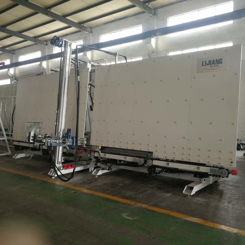 Línea vidrio doble aislador del triple de IG y del paso del robot de cristal del lacre para el vidrio aislador