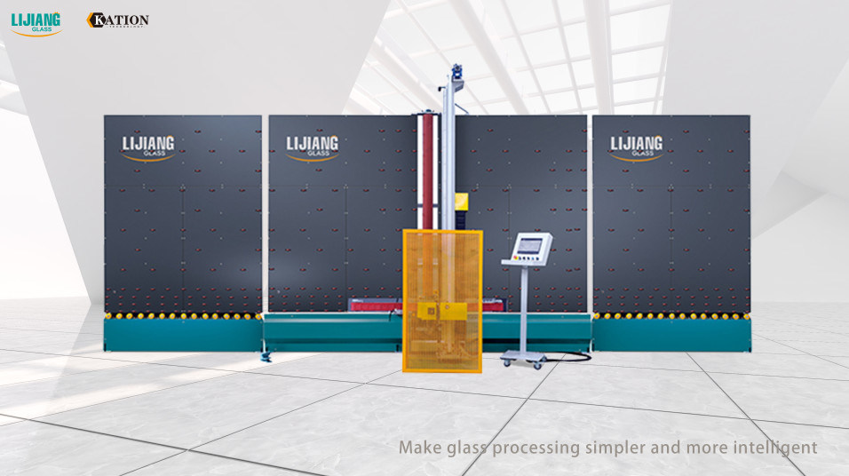 Máquina de pulir del borde de cristal vertical automático con el CE para la producción de cristal aislador