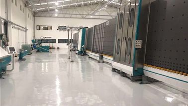 cadena de producción de cristal aislador de la vertical de 280x450m m para el proceso de cristal doble