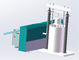 El tipo de máquina butílica del extrusor LJTB01 se utiliza para separar los marcos de aluminio del espaciador uniformemente con butilo caliente del derretimiento