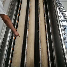 Lavado del vidrio de la vertical 0.8m m y control de frecuencia de secadora