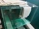 Sección de alimentación W2500mm máquina de cristal vertical de la limpieza de vidrio de la lavadora
