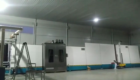 La prensa de colocación automática del rodillo aisló la vertical de cristal del equipo de fabricación