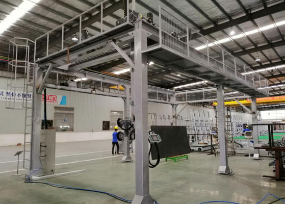 Máquina de descarga automática del pórtico de la carga 800kg para la máquina de cristal aislador