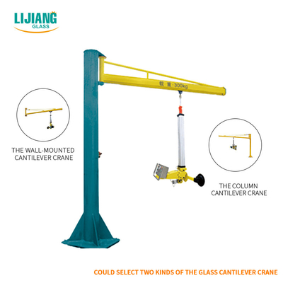 Cargamento voladizo de dirección de cristal de Jib Crane With Suction Cups Glass del vacío